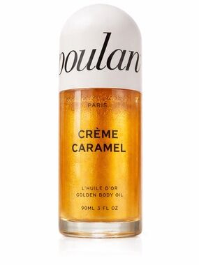 Boulangerie Crème Caramel Golden Body Oil 3oz Shimmer Glow NEW No Seal